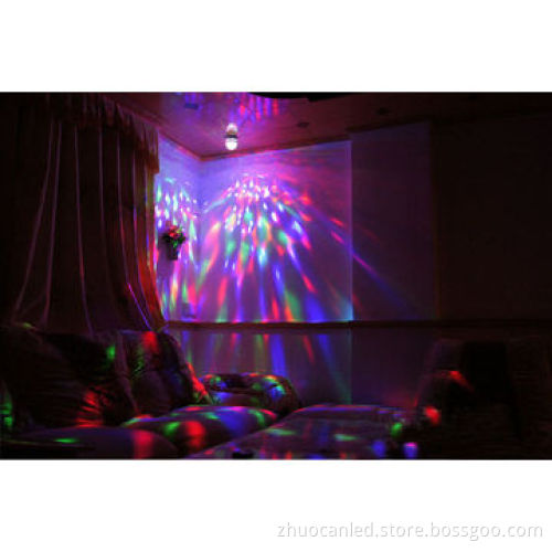 Dance Hall LED Mini Rotating RGB LampNew